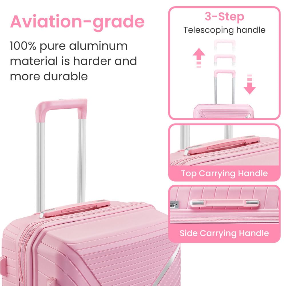 兎仔 éloge the Travel kit Amazon.com | Luggage Sets 4 Piece(14/20/24/28), Expandable